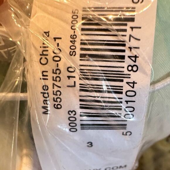 NWT Girls White Slip On Shoes trimmed in pink and green Loafers School- Size 3 - Picture 2 of 6